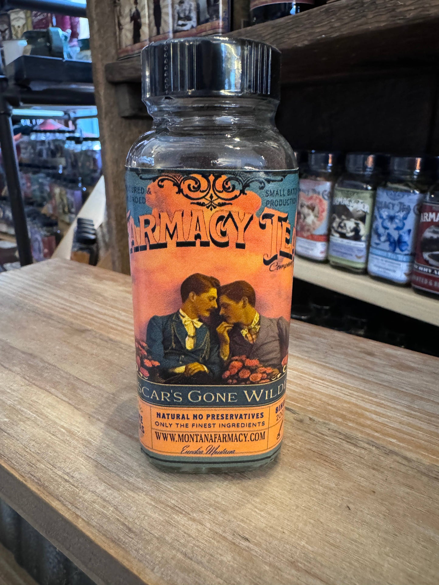 Oscars gone Wilde Poet Vintage Victorian Valentine Herbal Tea