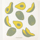 Avocados Swedish Dishcloth