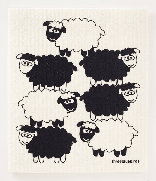 Sheepish Swedish Dishcloth