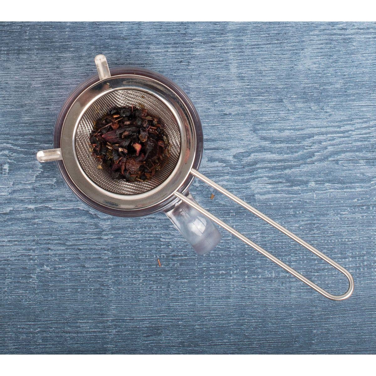 HIC Kitchen Double-Ear Conical Tea Strainer, 3in