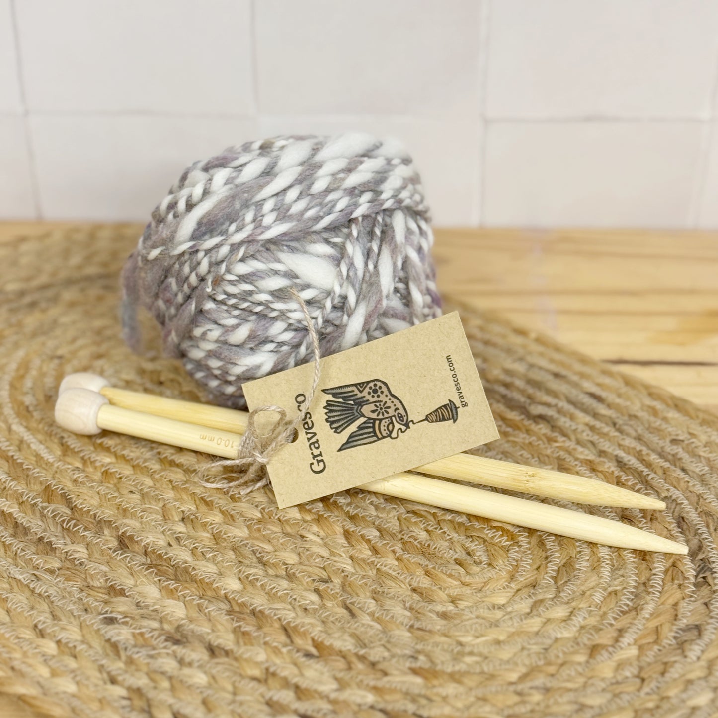 Bamboo Straight Knitting Needles