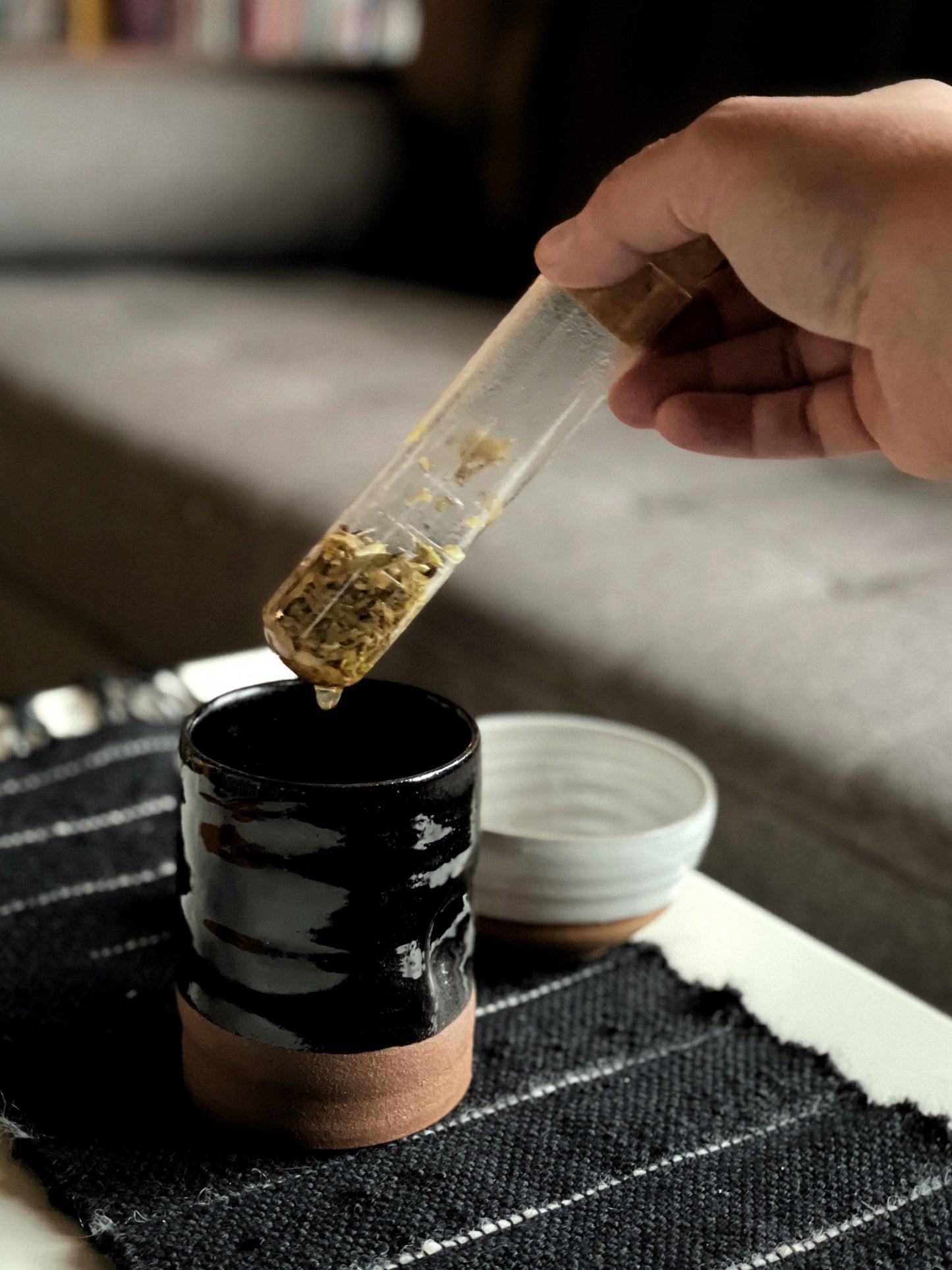 Glass Tea Steeper Rebecca Graves Pottery 