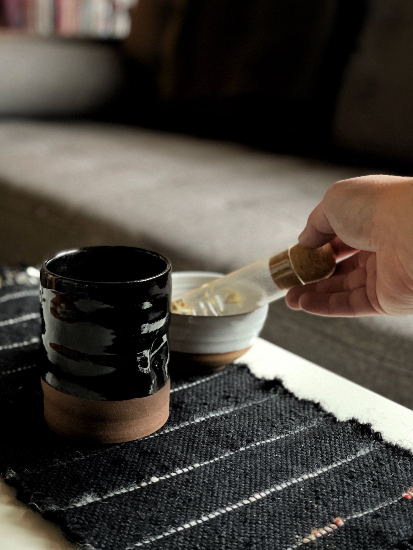 Glass Tea Steeper Rebecca Graves Pottery 