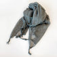 Cotton Scarf in Graphite Gray
