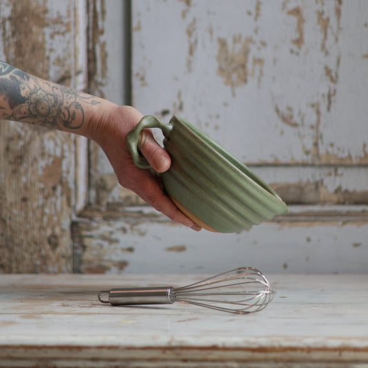 Mixing Bowl in Sage Green
