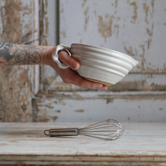 Mixing Bowl in White