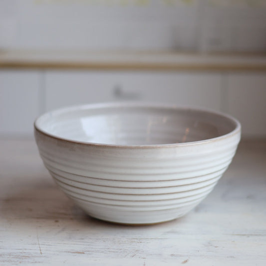 Serving Bowl in White